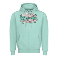 Seafoam mamaw Zipper Hoodie - MaliasSmallBusiness