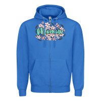True Royal mamaw Zipper Hoodie - MaliasSmallBusiness