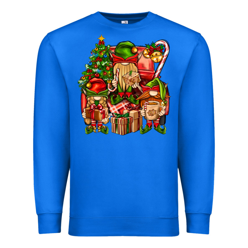 Christmas Elf Truck Premium Sweatshirt by BundleAndBundleShop | Teevron