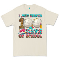 Bone i just served 100 days of school volleyball Premium Tee - Zillion Design Studio