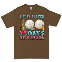 Cacao i just served 100 days of school volleyball Premium Tee - Zillion Design Studio