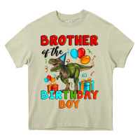 Mossy brother of the birthday boy t rex Heavy Core Tee - Artiststas