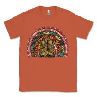 Copper soldier boots camouflage leopard gemstone rainbow Classic Tee - Artiststas