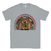 Heather Grey soldier boots camouflage leopard gemstone rainbow Classic Tee - Artiststas