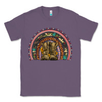 Lavender soldier boots camouflage leopard gemstone rainbow Classic Tee - Artiststas