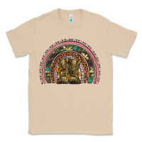 Mushroom soldier boots camouflage leopard gemstone rainbow Classic Tee - Artiststas