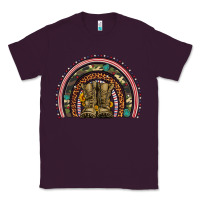 Plum soldier boots camouflage leopard gemstone rainbow Classic Tee - Artiststas