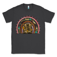 Smoke soldier boots camouflage leopard gemstone rainbow Classic Tee - Artiststas
