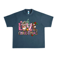 Midnight Navy love christmas Urban Heavy Tee - AdoDesignShop