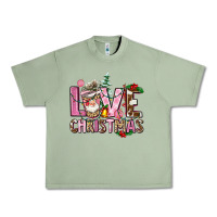 Oil Green love christmas Urban Heavy Tee - AdoDesignShop