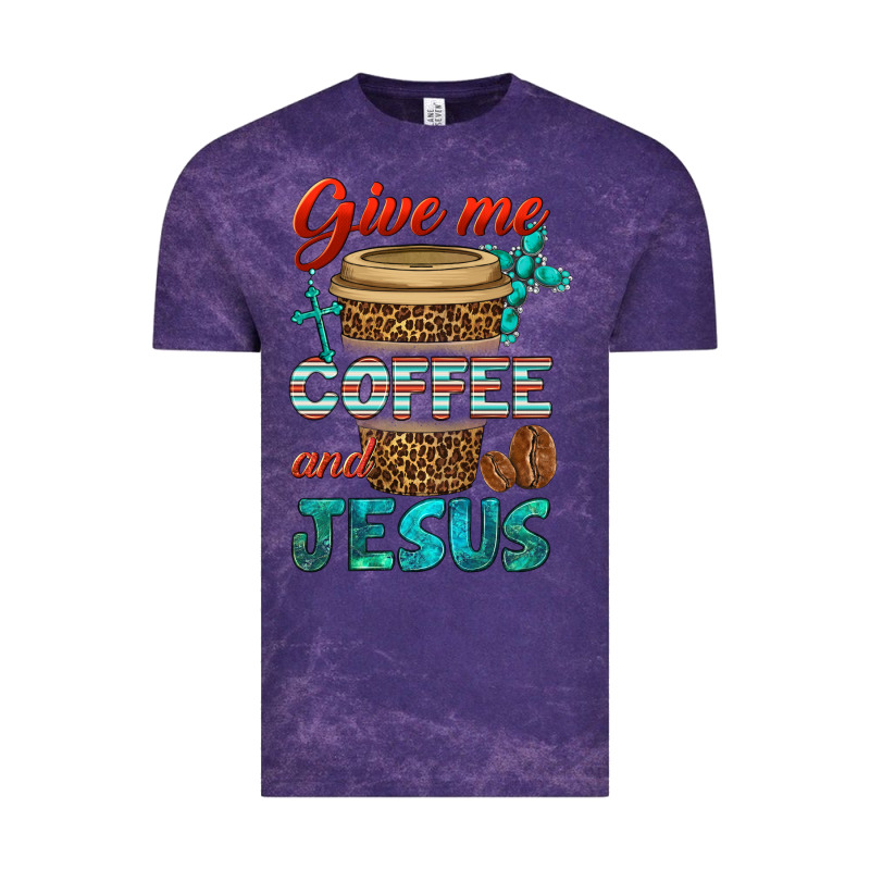 Give Me Coffee And Jesus Vintage Tee by BundleAndBundleShop | Teevron