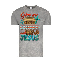 Cloud Rock give me coffee and jesus Vintage Tee - BundleAndBundleShop
