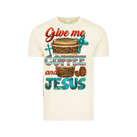 Vintage Arctic give me coffee and jesus Vintage Tee - BundleAndBundleShop