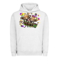 Pigment Lunar Rock Mardi Gras Heifers Urban Hoodie - HowdyJamesFarm