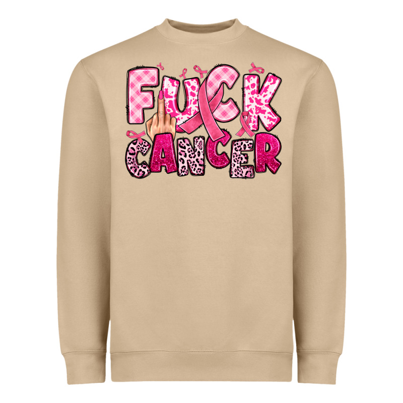 Fuck Cancer Heavyweight Sweatshirt by JahusDesignShop | Teevron