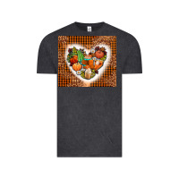 Vintage Black western fall heart Vintage Tee - AdoDesignShop