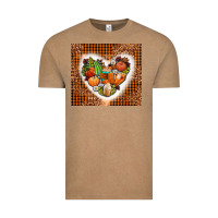 Vintage Coffee western fall heart Vintage Tee - AdoDesignShop
