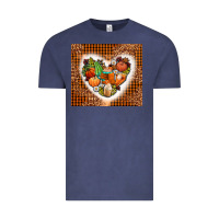 Vintage Denim western fall heart Vintage Tee - AdoDesignShop