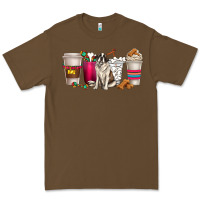Cacao st. bernard dog coffee cups Premium Tee - texasbilliewilder