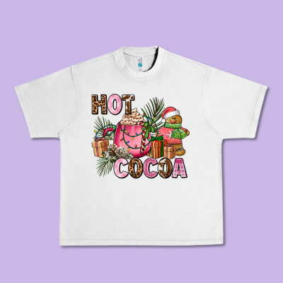 Hot Cocoa Urban Heavy Tee Designed By Adodesignshop