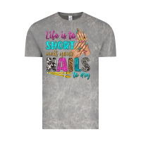 Cloud Rock life is to short wait your nails to dry bbs Vintage Tee - BundleAndBundleShop