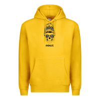 Lemon Feminine Camouflage Patterned Mom Skull Premium Hoodie - Bettercallsaul