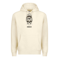 Sandshell Feminine Camouflage Patterned Mom Skull Premium Hoodie - Bettercallsaul