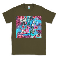 Army Green dentist element with flowers Classic Tee - AdoDesignShop
