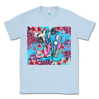 Dusty Blue dentist element with flowers Classic Tee - AdoDesignShop