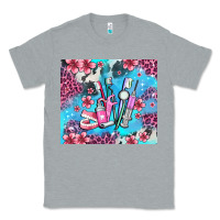 Heather Grey dentist element with flowers Classic Tee - AdoDesignShop