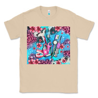 Mushroom dentist element with flowers Classic Tee - AdoDesignShop
