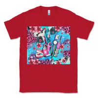Red dentist element with flowers Classic Tee - AdoDesignShop
