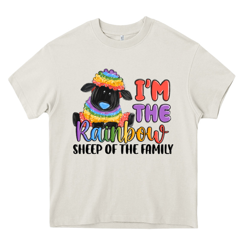 I'm The Rainbow Sheep Of The Family Heavy Core Tee by MaliasSmallBusiness | Teevron