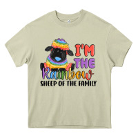 Mossy i'm the rainbow sheep of the family Heavy Core Tee - MaliasSmallBusiness