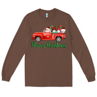 Chestnut merry christmas truck gnomes Long Sleeve Tee - AdoDesignShop