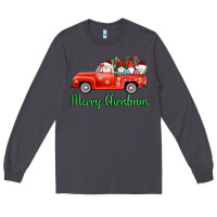 Smoke merry christmas truck gnomes Long Sleeve Tee - AdoDesignShop