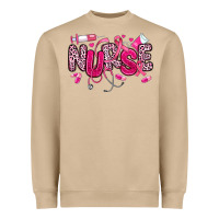 Mushroom breast cancer nurse Heavyweight Sweatshirt - JahusDesignShop