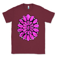 Burgundy pink gemstone Classic Tee - RanaPortraitStore