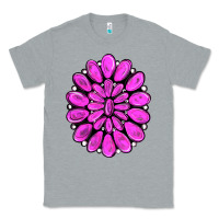 Heather Grey pink gemstone Classic Tee - RanaPortraitStore