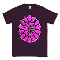 Plum pink gemstone Classic Tee - RanaPortraitStore