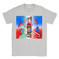 Moon Dust american flag  and america Classic Tee - AdoDesignShop