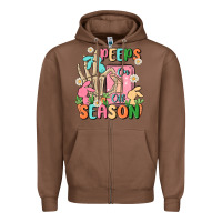 Chestnut peeps season mode on Zipper Hoodie - MaliasSmallBusiness