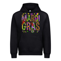 Black Mardi Gras Urban Hoodie - HowdyJamesFarm