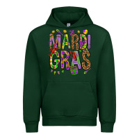 Foreset Green Mardi Gras Urban Hoodie - HowdyJamesFarm
