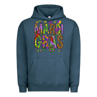 Pigment Midnight Navy Mardi Gras Urban Hoodie - HowdyJamesFarm