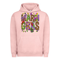 Pigment Salmon Mardi Gras Urban Hoodie - HowdyJamesFarm