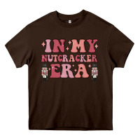 Chocolate Brown in my nutcracker era Heavy Core Tee - MaliasSmallBusiness