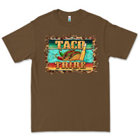 Cacao taco tribe western background Premium Tee - BarkalooDesign