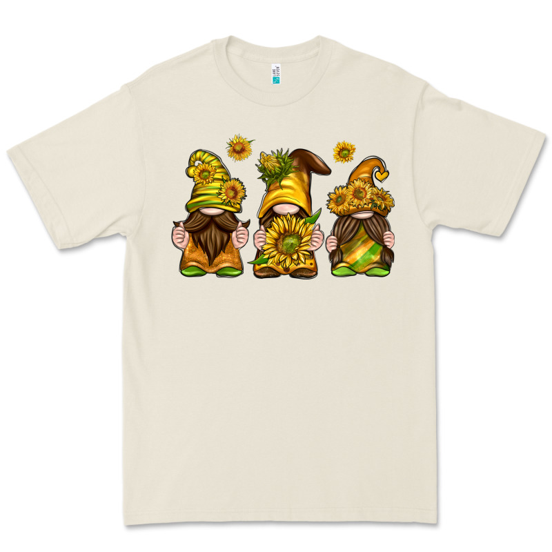 Sunflower Gnomies Premium Tee by texasbilliewilder | Teevron