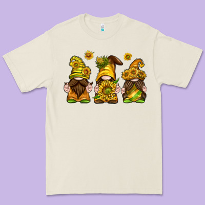 Premium Tee sunflower gnomies